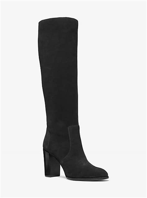 michael kors ankle boots suede|michael kors luella suede boots.